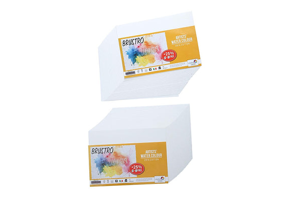 Brustro Artists' Watercolour Paper – A5 | 200 GSM | 24 Sheets