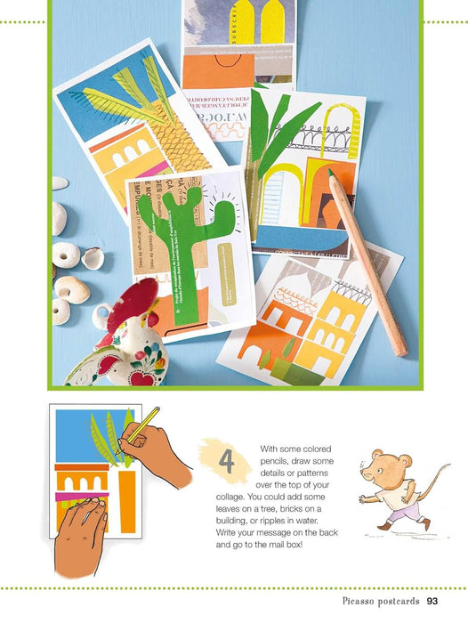 My First Painting and Collage Book by Clare Youngs