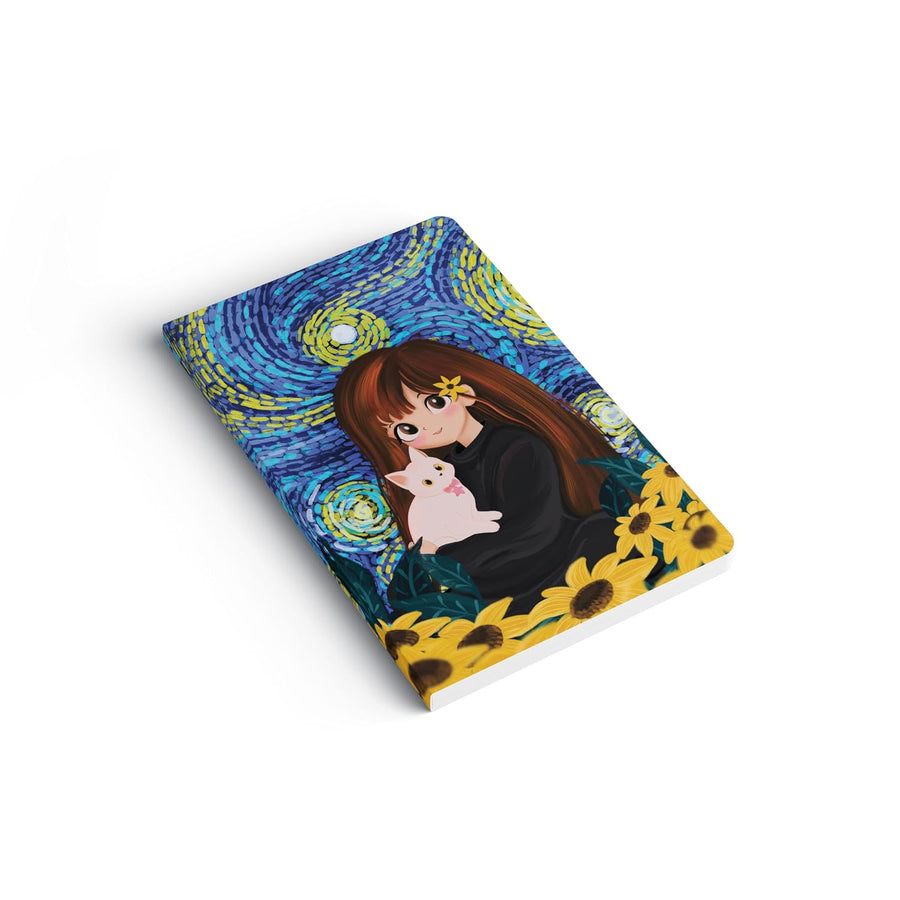 Factor Notes A5 Ruled Notebook – Starry Night