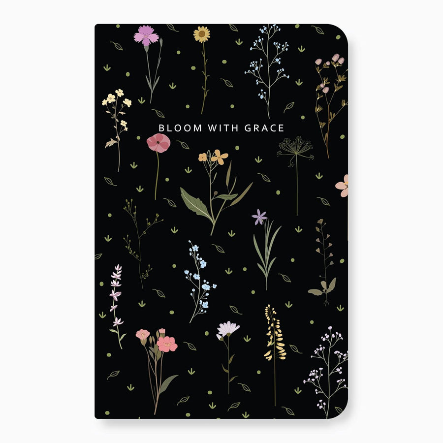 FACTOR NOTES A5 Ruled Notebook – Bloom with Grace (90 GSM, 160 Pages)