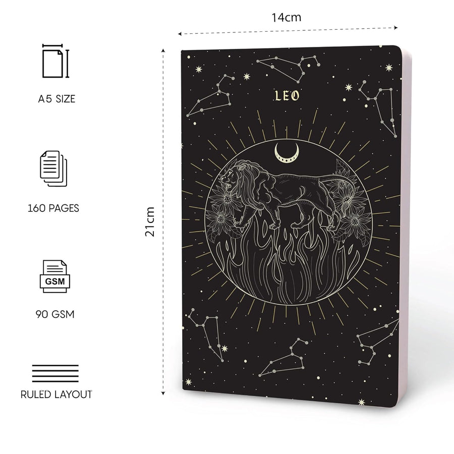 Factor Notes Pursuit Series Notebook - Leo