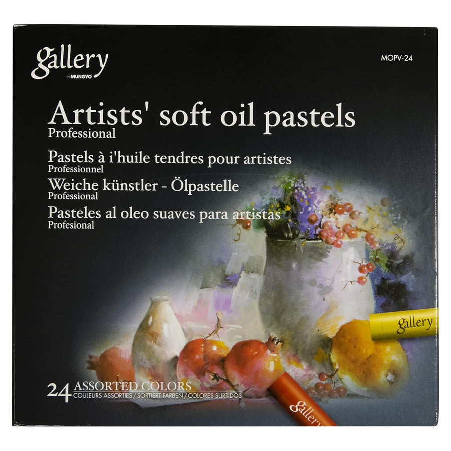 Mungyo Gallery - Artists' Soft Oil Pastels Professional - Set of 24