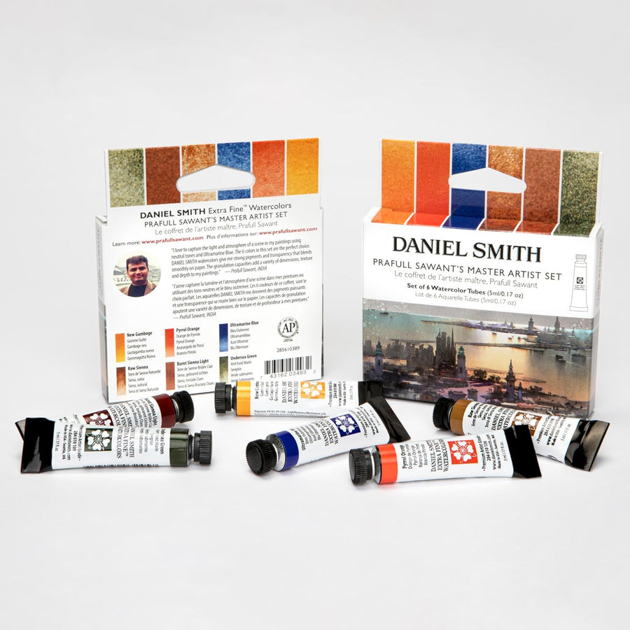 DANIEL SMITH - Prafull Sawant's Master Artist Set 6 Tubes (5ml )