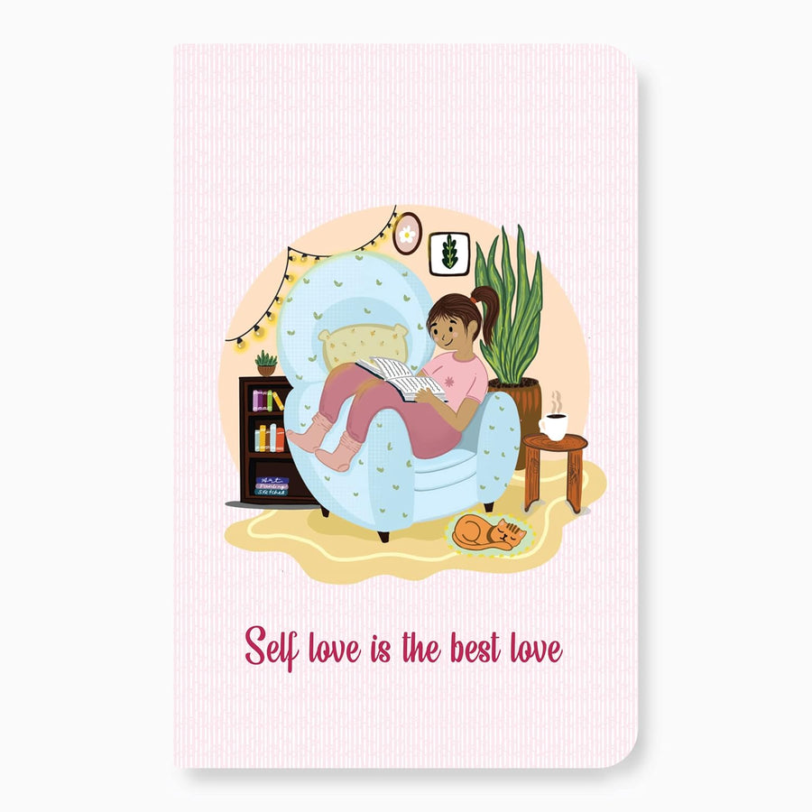 FACTOR NOTES A5 Ruled Notebook – Self Love (90 GSM, 160 Pages)
