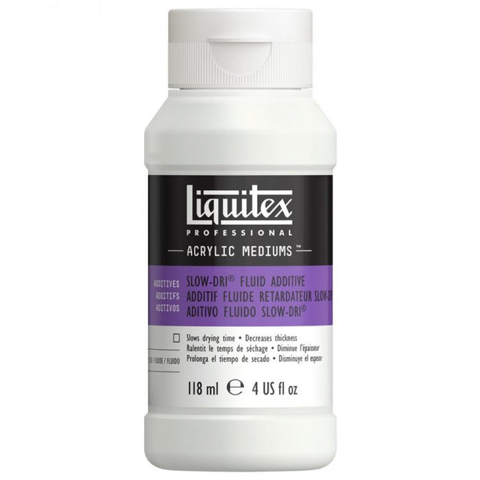 Liquitex - Professional Acrylic Slow-Dri Fluid Additive Medium (118ml)