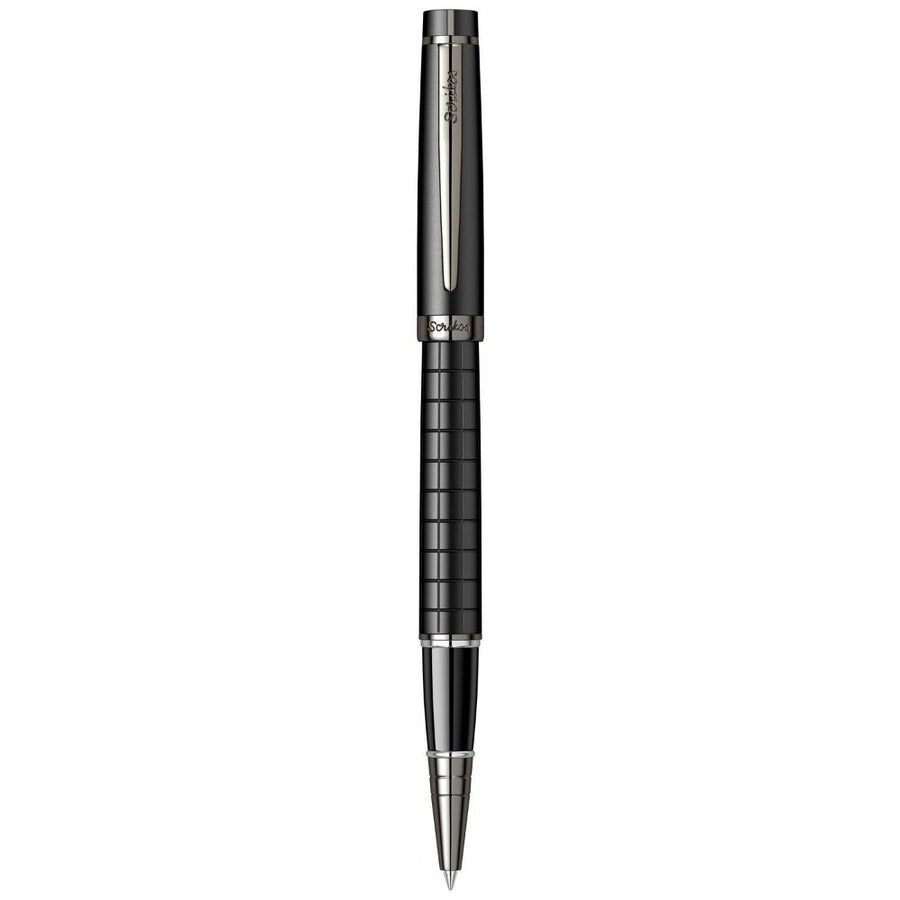 Scrikss Honor 38 Roller Pen – Matt Black with Gunmetal Trim
