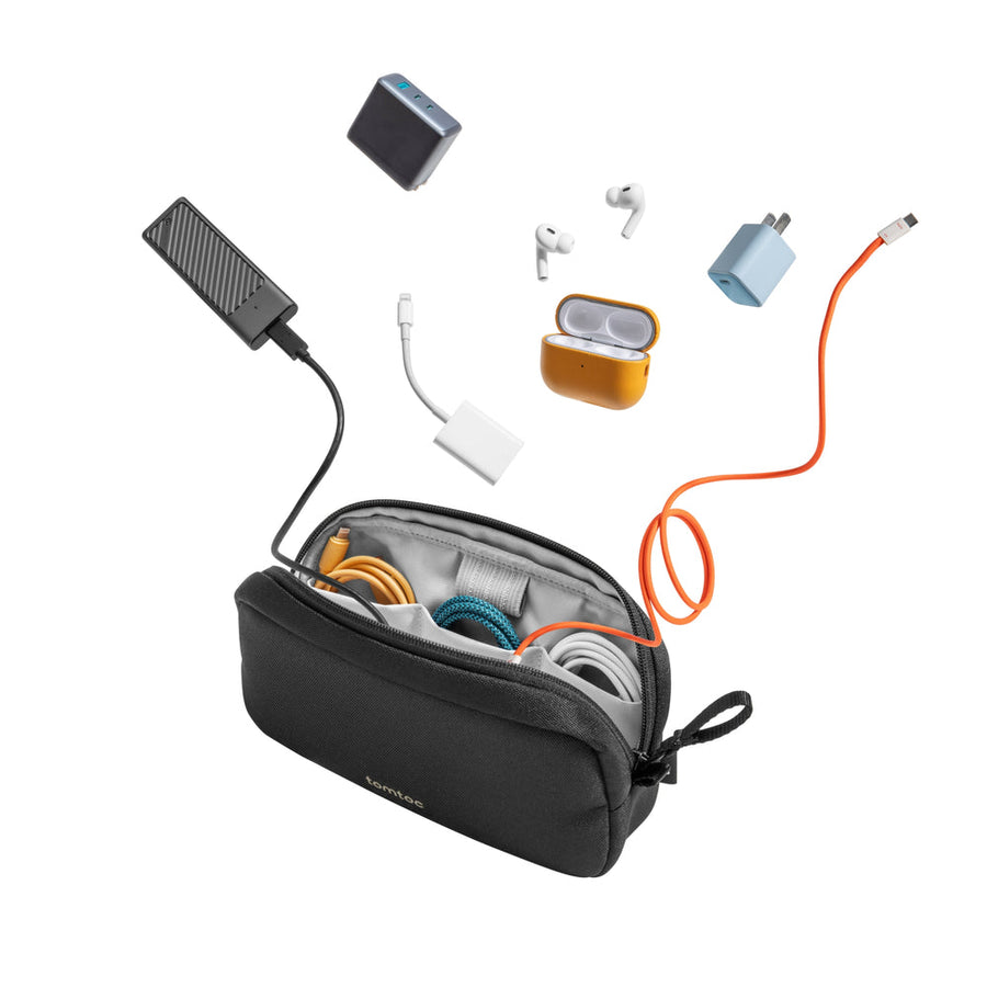 Tomtoc Light-T12 Electronic Accessory Pouch 1L – Black