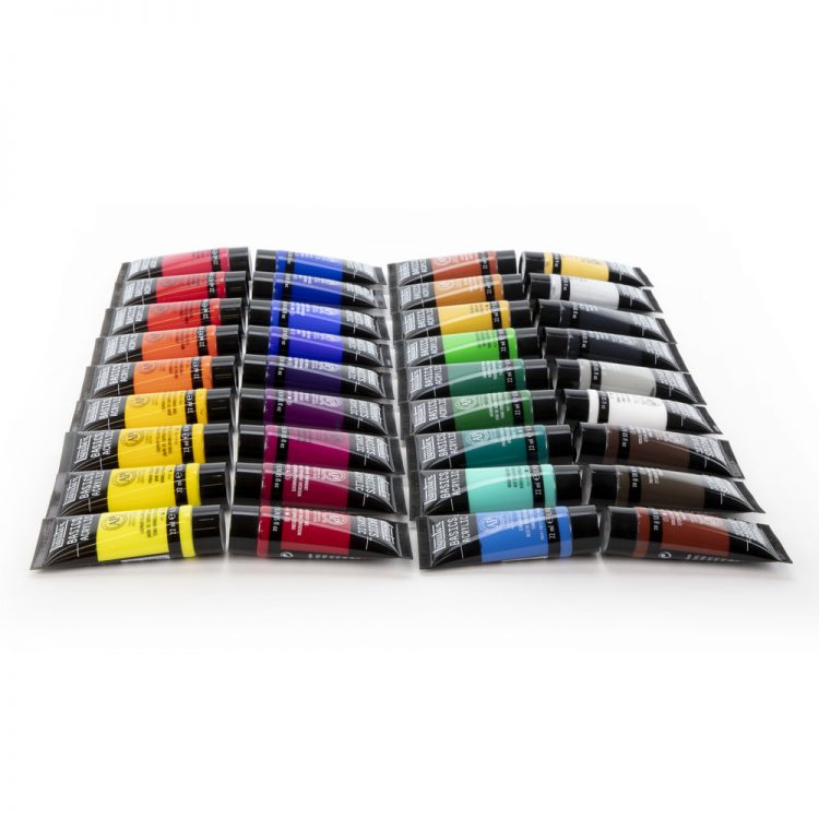 Liquitex - Basics Acrylic Paint Tubes Set (22ml)