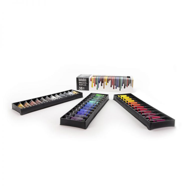 Liquitex - Basics Acrylic Paint Tubes Set (22ml)