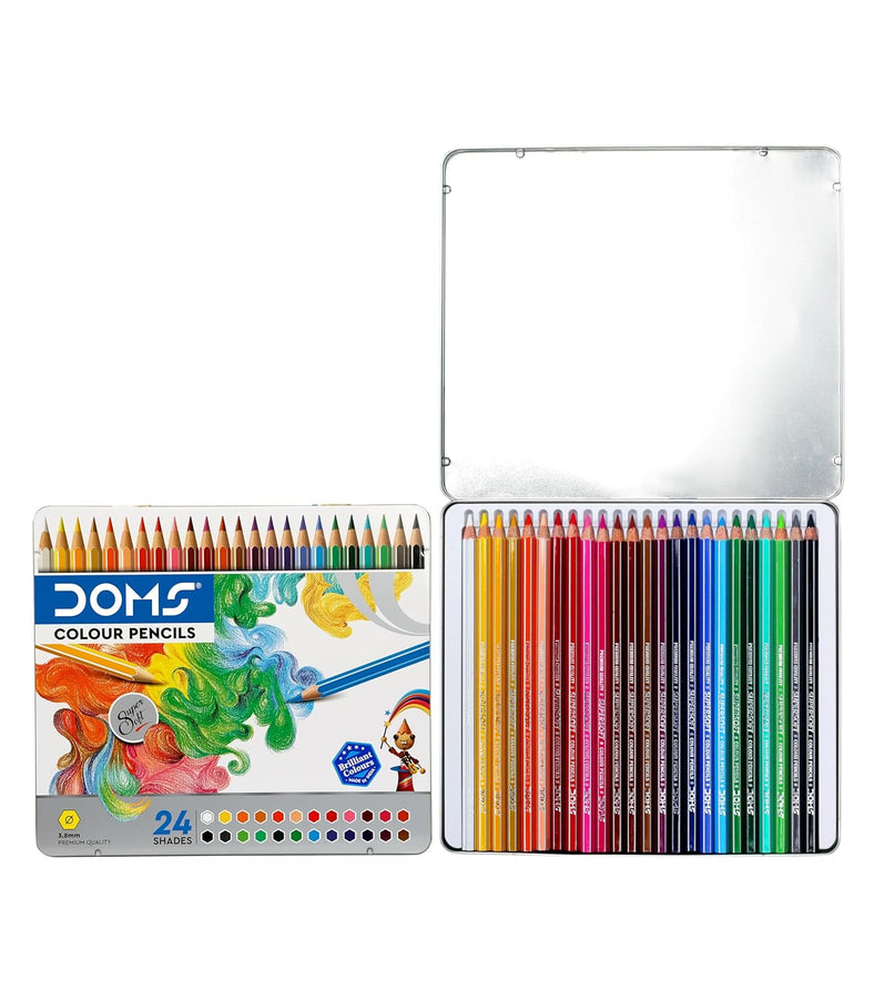 DOMS - Super Soft Colour Pencils - 24 shades