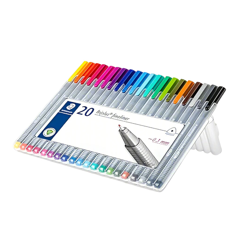 Staedtler Triplus Fineliner Pen 0.3 mm - Set Of 20
