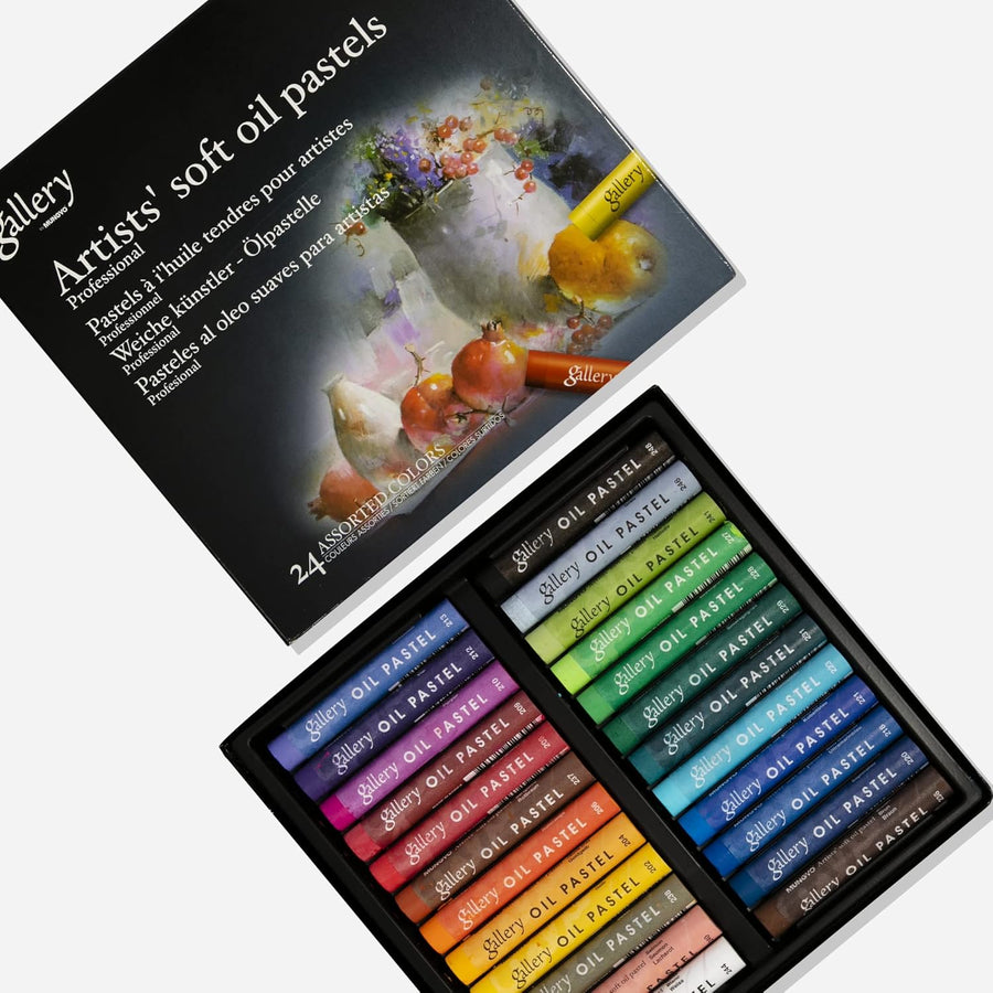 Mungyo Gallery - Artists' Soft Oil Pastels Professional - Set of 24