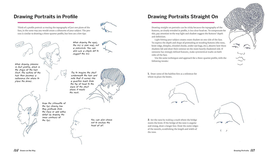 Drawn on the Way: A Guide to Capturing the Moment Through Live Sketching By Sarah Nisbett (Paperback)