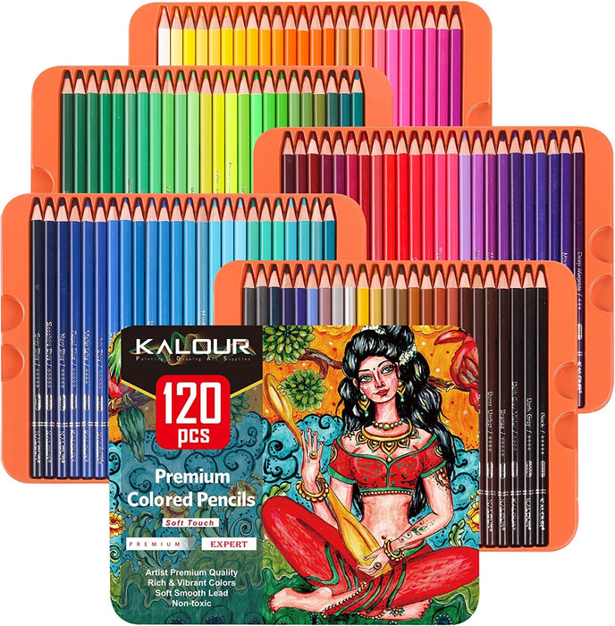 Kalour Kalour - Premium Colored Pencils Set of 120 pcs — Mango