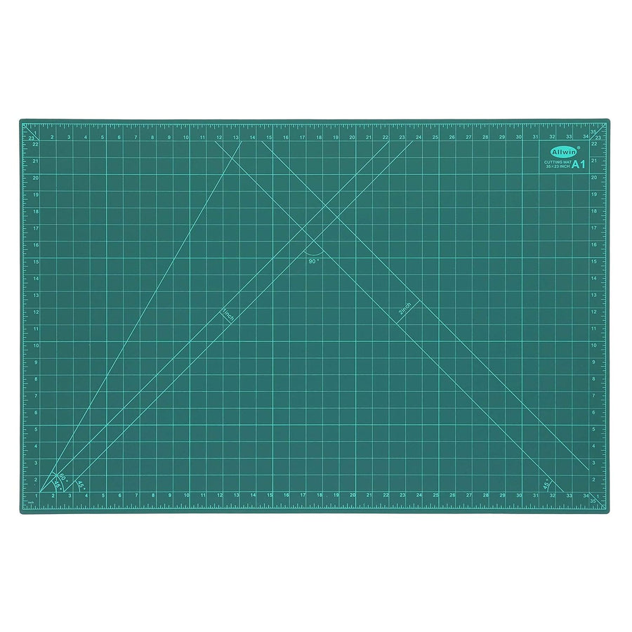Allwin A1 Cutting Mat – 90 x 60 cm (35 x 23 Inch) Self-Healing Professional Cutting Surface