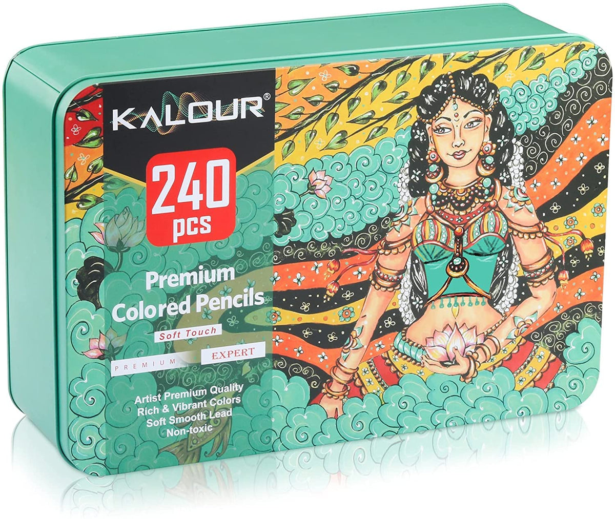 Kalour Kalour - Premium Colored Pencils Set of 240 pcs — Mango