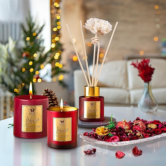 Aroma Diffuser Iris Scented Perfume Iris Jasmine Fragrance Gift Set - Main Image