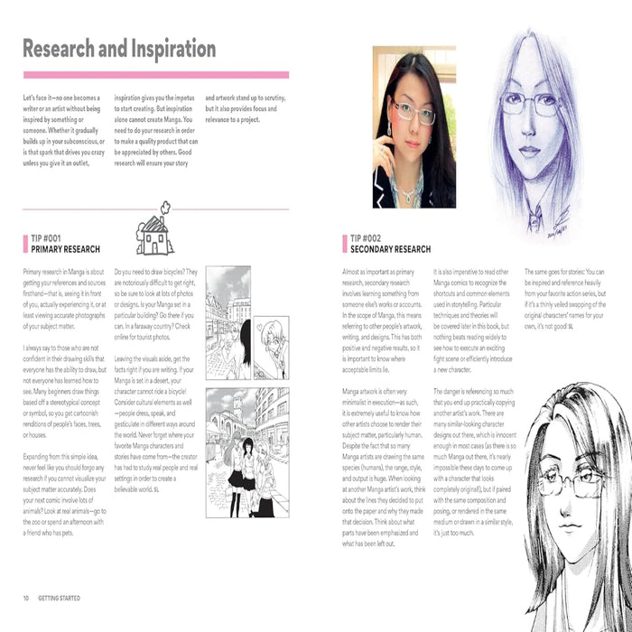 The Complete Beginner’s Guide to Drawing Manga by Sonia Leong – 101 Tips for Becoming a Manga Artist