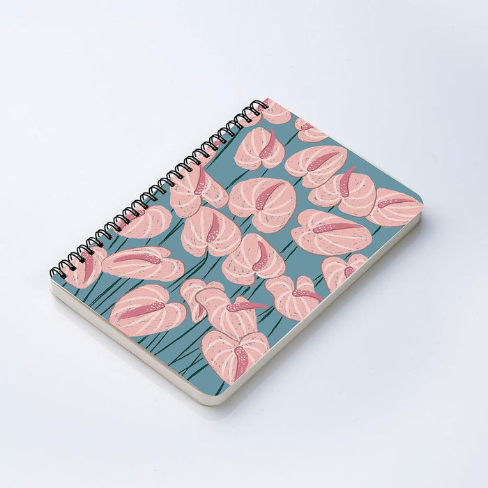 Factor Notes Spiral-Bound A5 Notebook (Anthurium)