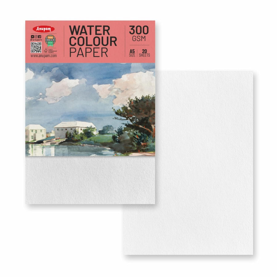 Anupam - Professional Watercolour Paper – 300 GSM / A5 Size
