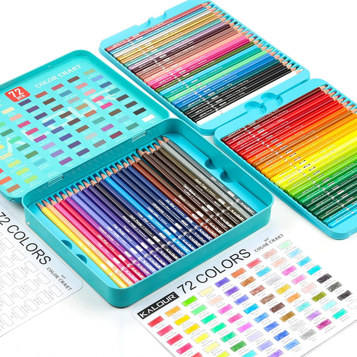 Kalour - Premium Colored Pencils Set of 72pcs