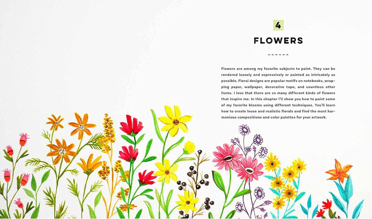 Creative Acrylics by Carla Co Chua – Beginner’s Step-by-Step Guide to Painting with Color, Texture & Effects