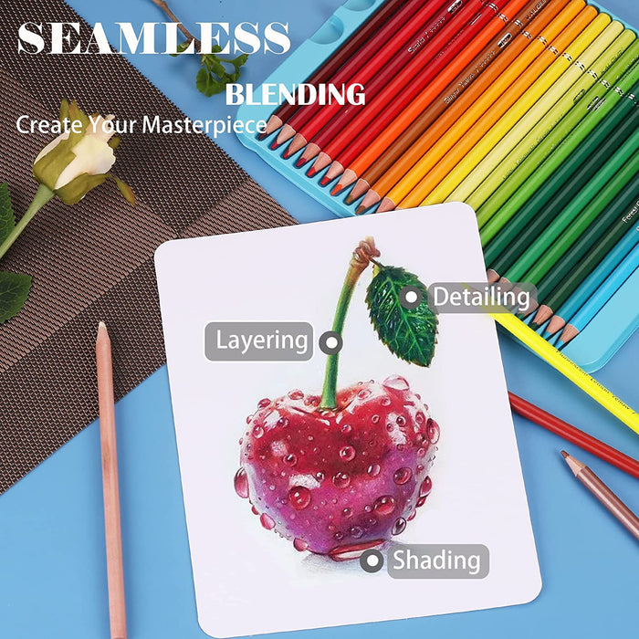 Kalour - Premium Colored Pencils Set of 72pcs