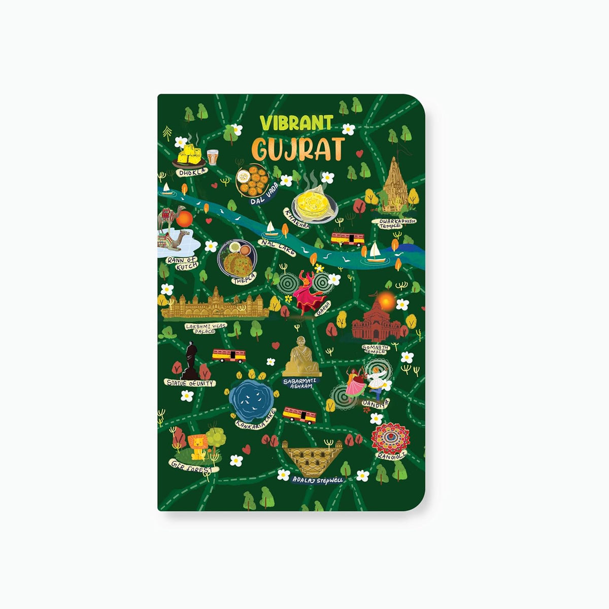 Factor Notes Pursuit Series Notebook - Vibrant Gujarat — Mango