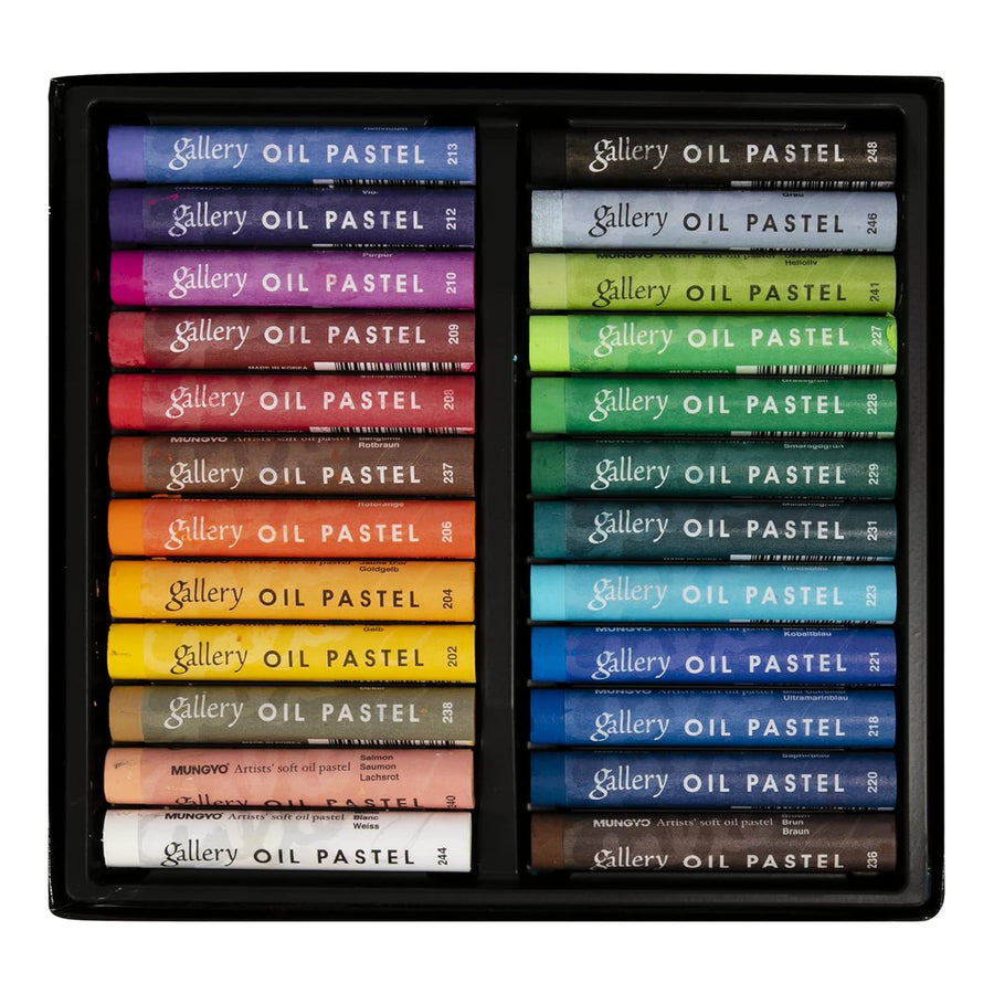 Mungyo Gallery - Artists' Soft Oil Pastels Professional - Set of 24