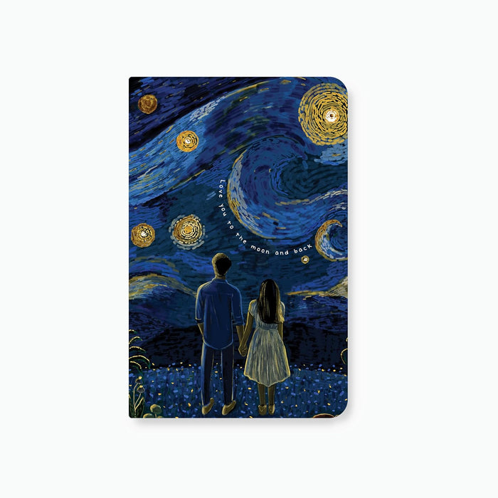 Factor Notes A5 Ruled Notebook – Love You To The Moon And Back