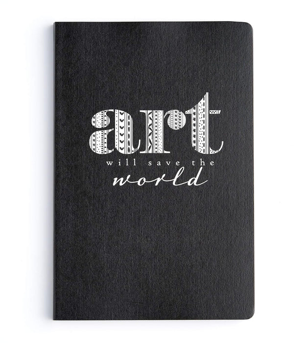 Factor Notes A5 Notebook – Unruled (Art Will Save the World)