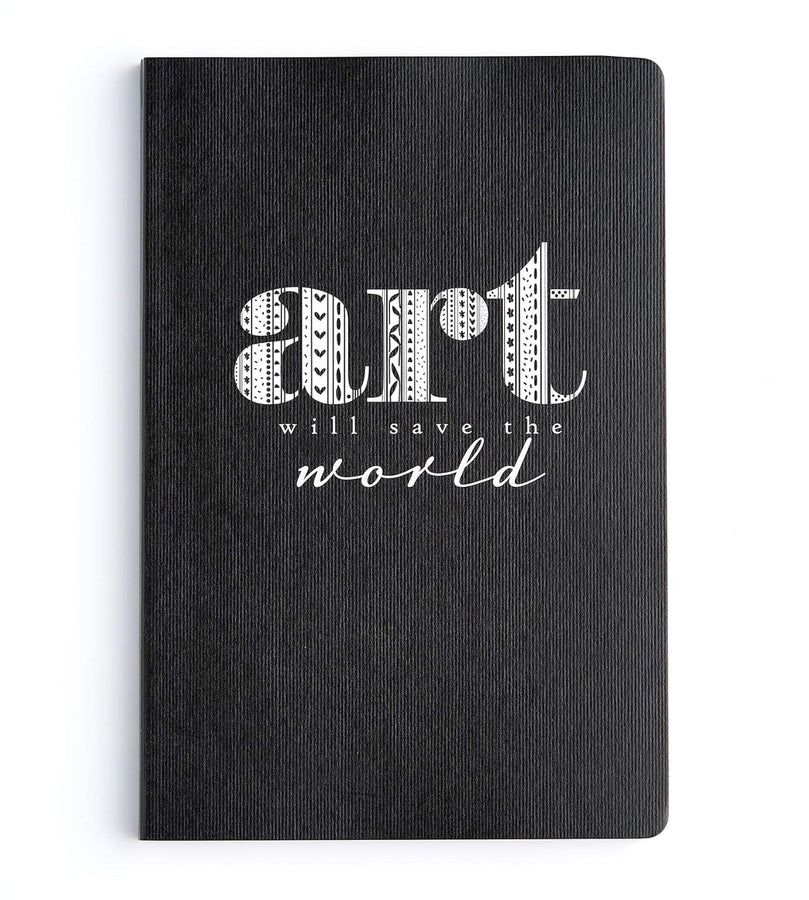 Factor Notes A5 Notebook – Unruled (Art Will Save the World)