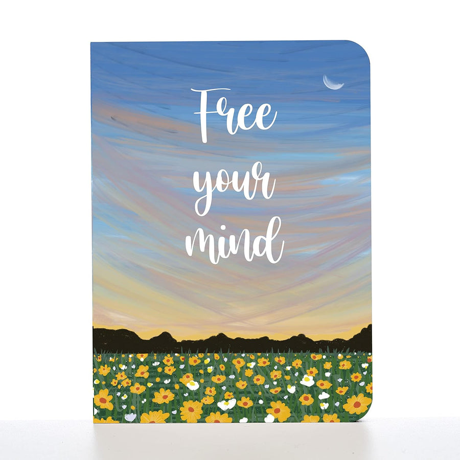 Factor Notes Free Your Mind A6 Pocket Notebook