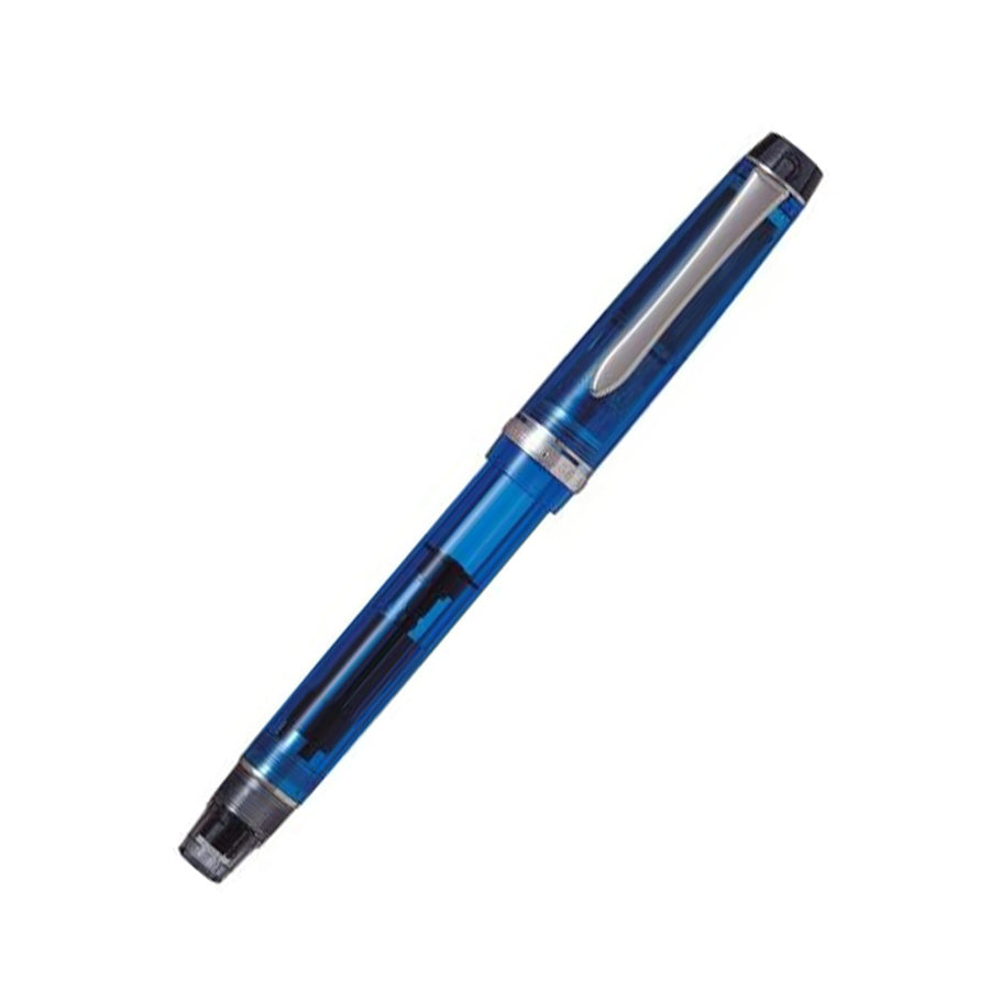 PILOT Fountain Pen Custom Heritage 92 Transparent Blue Body