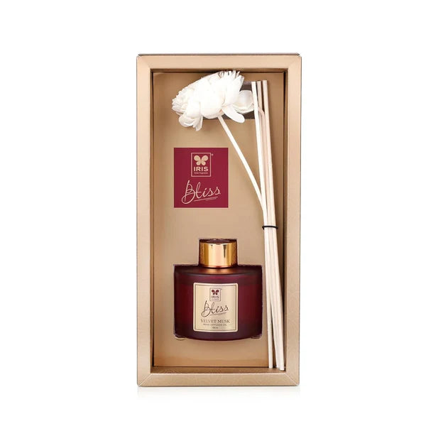 IRIS Bliss Velvet Musk Reed Diffuser Set