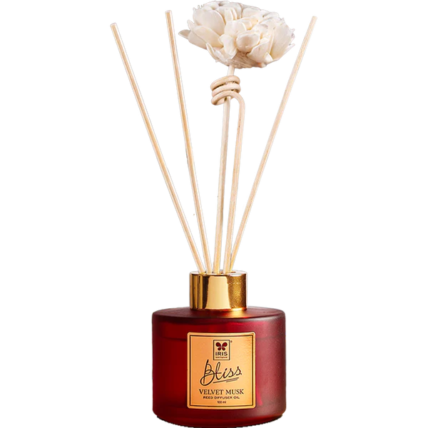 IRIS Bliss Velvet Musk Reed Diffuser Set