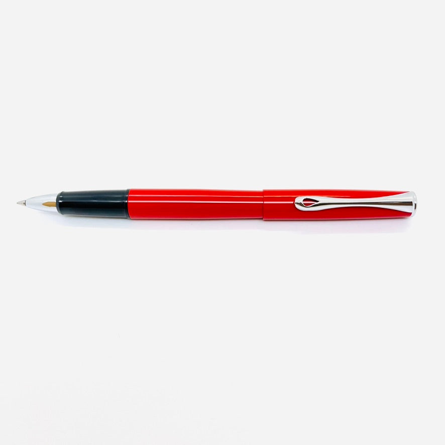 Diplomat Esteem Red Lacquer Roller Ball Pen