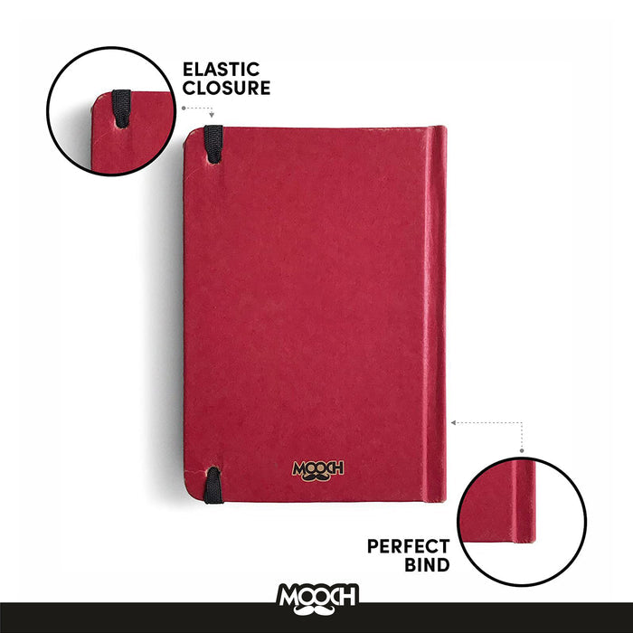 MOOCH – 90s Kid A5 Plain Diary | Buff Cartridge Paper | 120 GSM