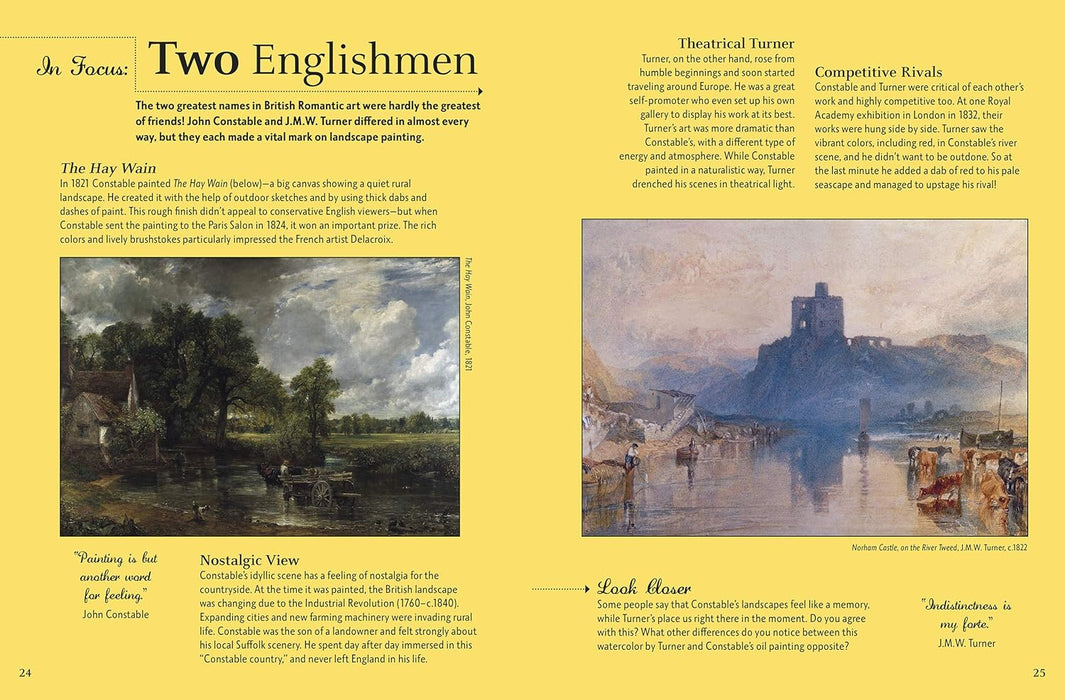 Inside Art Movements: Romanticism by Susie Brooks