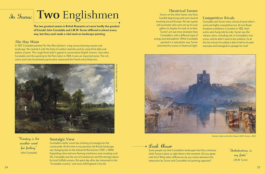 Inside Art Movements: Romanticism by Susie Brooks
