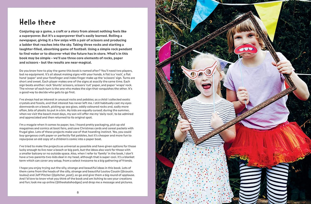 Rock Paper Scissors by Kate Hodges – Fun & Creative Family Activity Book