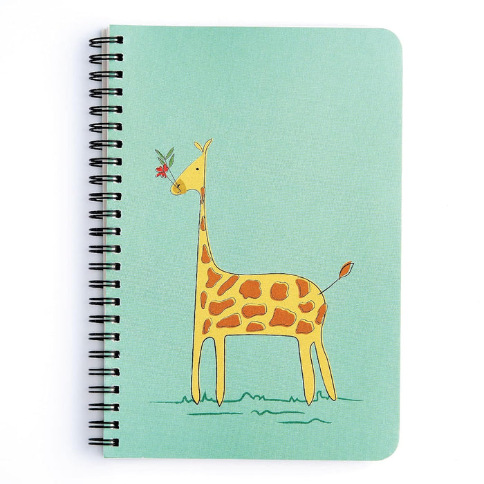 Factor Notes Spiral-Bound Notebook (Giraffe)