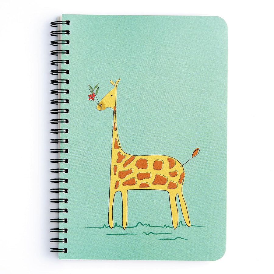Factor Notes Spiral-Bound Notebook (Giraffe)