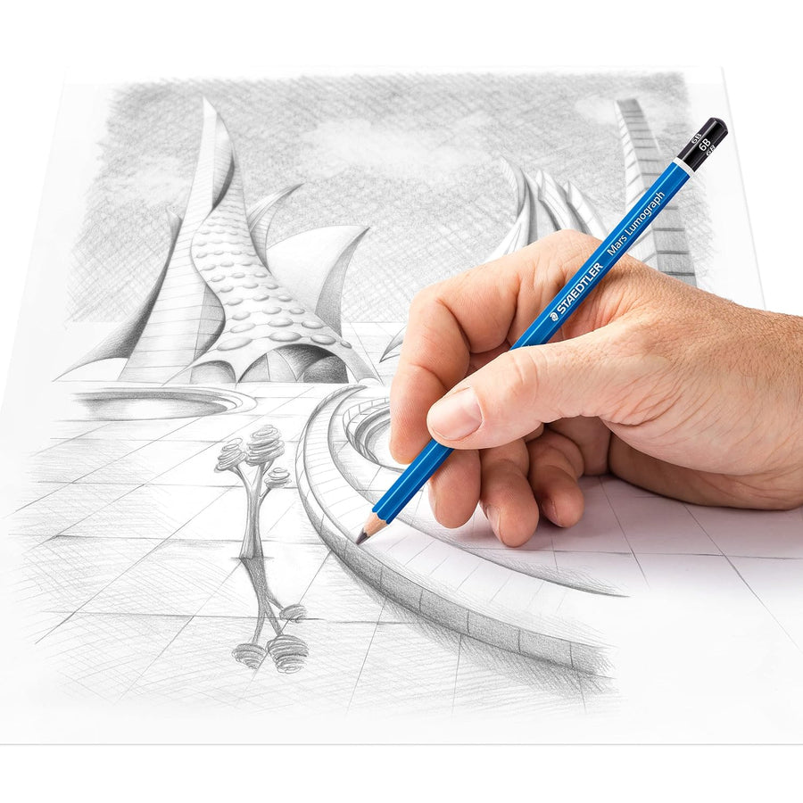Staedtler - Mars Lumograph Drawing Pencil Set of 12