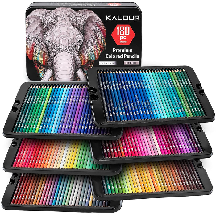 Kalour - Premium Colored Pencils Set of 180 pcs