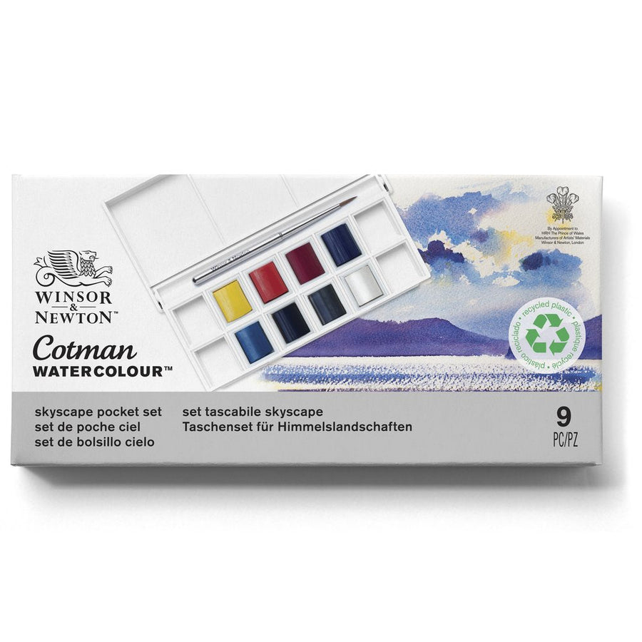 Winsor & Newton Cotman Watercolour Set (9 Pieces)