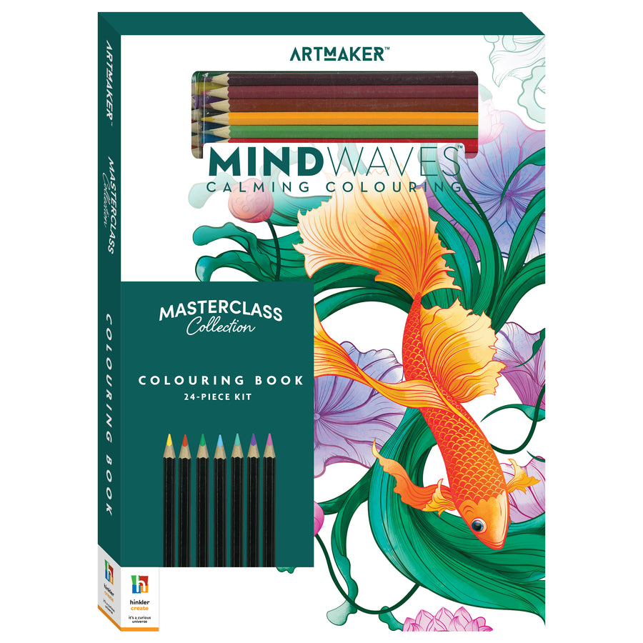 Art Maker - Masterclass Collection: Mindwaves Colouring