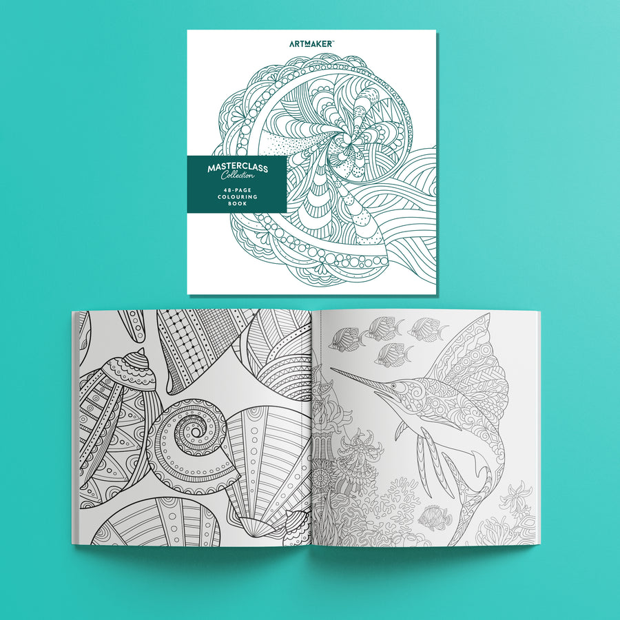 Art Maker - Masterclass Collection: Mindwaves Colouring