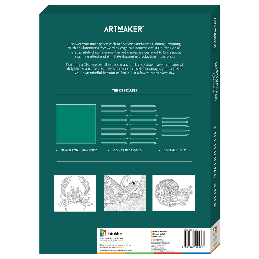 Art Maker - Masterclass Collection: Mindwaves Colouring