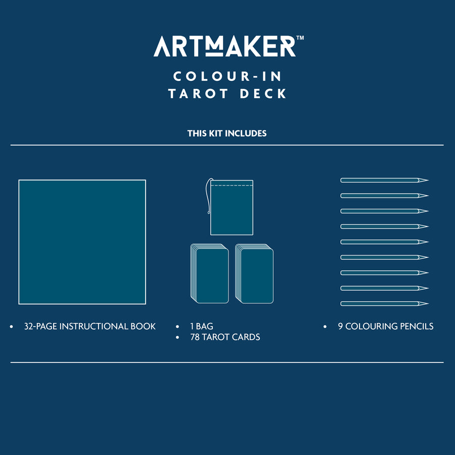 Artmaker - Tarot Card Colouring Kit